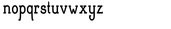 Cherritt Condensed Bold Font LOWERCASE
