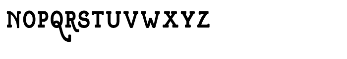 Cherritt SC Condensed Bold Font LOWERCASE