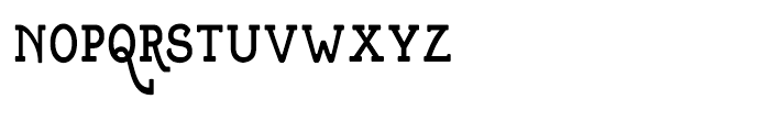 Cherritt SC Condensed Regular Font LOWERCASE