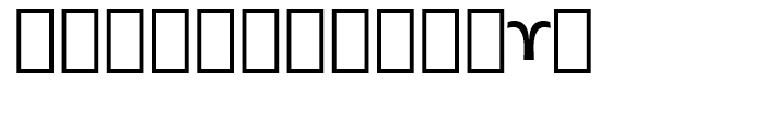 Chianti BT Bold Small Cap Font UPPERCASE