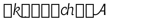 Chianti BT Italic Alternate Font OTHER CHARS