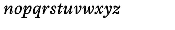 Chiavettieri Italic Font LOWERCASE
