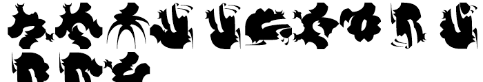 Chineze Dragon 1 Font UPPERCASE