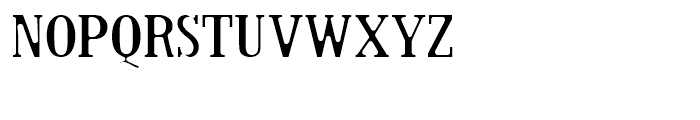 Chlorine Serif Font UPPERCASE