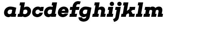 Choplin Bold Italic Font LOWERCASE