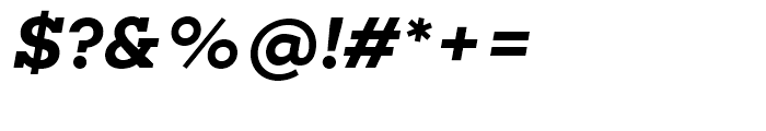 Choplin SemiBold Italic Font OTHER CHARS