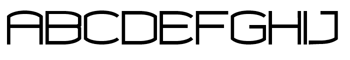 Chord Bold Font UPPERCASE