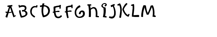 Chowdahead Regular Font UPPERCASE