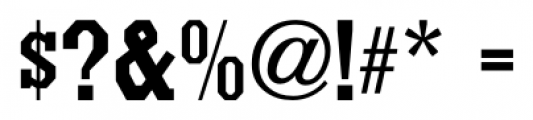 Chamfer Serif JNL Regular Font OTHER CHARS