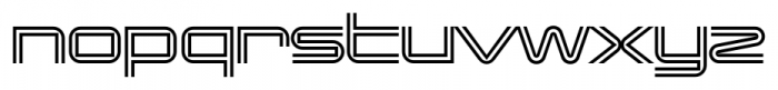 Changeling Neo Inline Font LOWERCASE
