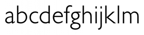 Chantilly Light Font LOWERCASE