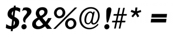 Chantilly Serial Medium Italic Font OTHER CHARS