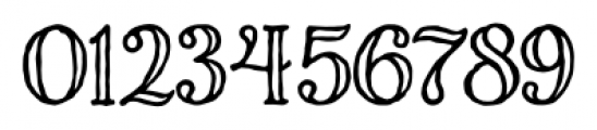Charcuterie Engraved Font OTHER CHARS