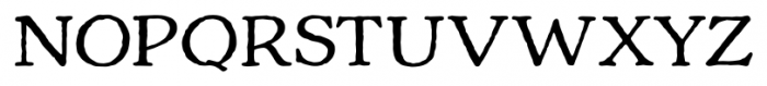 Charcuterie Serif Font UPPERCASE