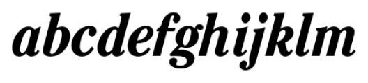Cheltenham FS Bold Condensed Italic Font LOWERCASE