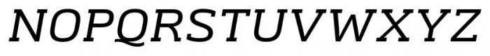 Chercher Italic Font UPPERCASE