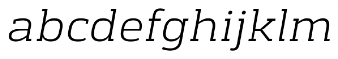 Chercher Light Italic Font LOWERCASE