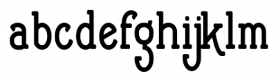 Cherritt Condensed Bold Font LOWERCASE