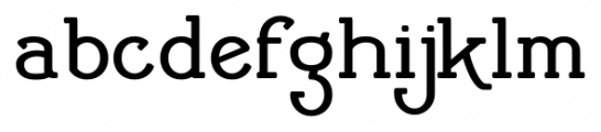 Cherritt Regular Font LOWERCASE