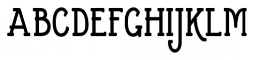 Cherritt Small Capitals Condensed Bold Font UPPERCASE