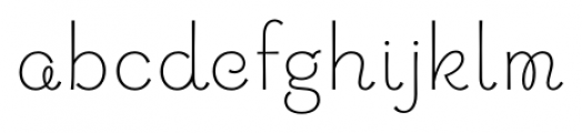 Chic Hand Bold Font LOWERCASE