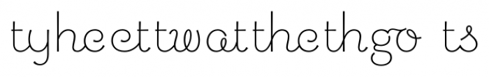 Chic Hand Ligatures Bold Font OTHER CHARS