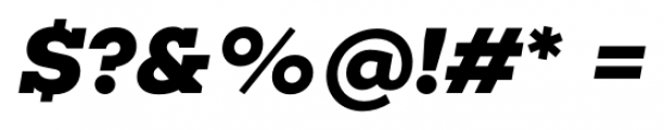 Choplin Bold Italic Font OTHER CHARS