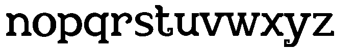 Chaak Book Font LOWERCASE