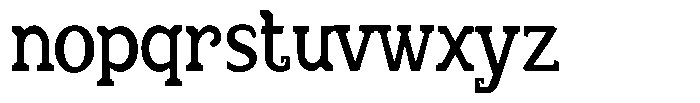 Chaak Condensed Book Font LOWERCASE