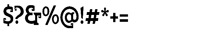 Chaak Pro Condensed Medium Font OTHER CHARS