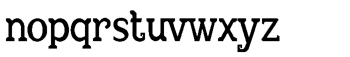 Chaak Pro Condensed Font LOWERCASE