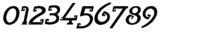 Chaak Pro Italic Font OTHER CHARS