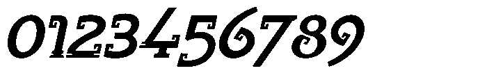 Chaak Pro Medium Italic Font OTHER CHARS