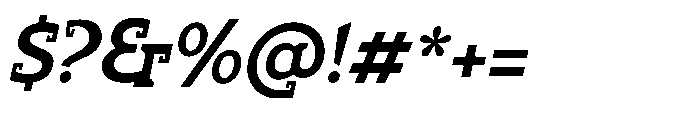 Chaak Pro Medium Italic Font OTHER CHARS