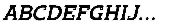 Chaak Pro Medium Italic Font UPPERCASE