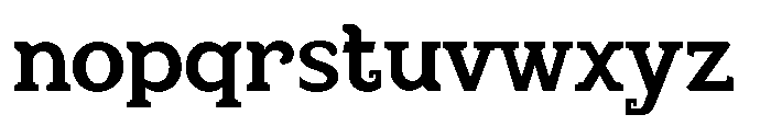 Chaak Pro Medium Font LOWERCASE
