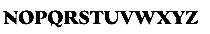 Chaconne Extra Bold Font UPPERCASE