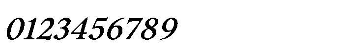Chaconne Medium Italic Font OTHER CHARS