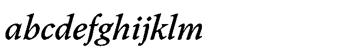 Chaconne Medium Italic FONT