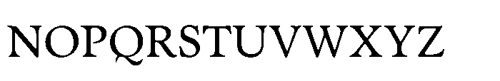 Chaconne Regular Font UPPERCASE