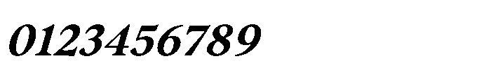 Chaconne Semi Bold Italic Font OTHER CHARS