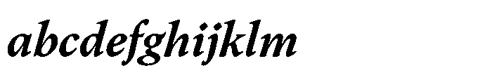 Chaconne Semi Bold Italic FONT