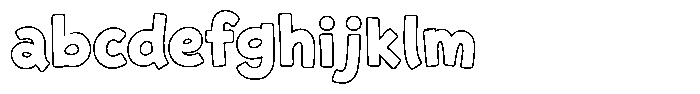 Chadle Outline FONT