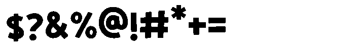 Chadle Regular Font OTHER CHARS
