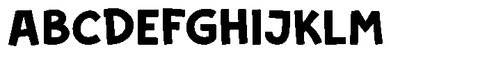 Chadle Regular Font UPPERCASE