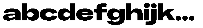 Chairo Neue Black Extra Expanded FONT