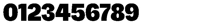 Chairo Neue Black Semi Condensed Font OTHER CHARS