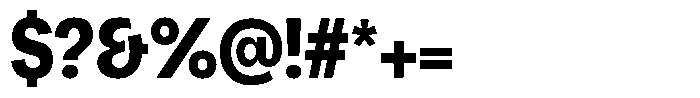 Chairo Neue Bold Condensed Font OTHER CHARS