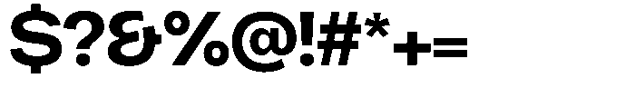 Chairo Neue Bold Expanded Font OTHER CHARS
