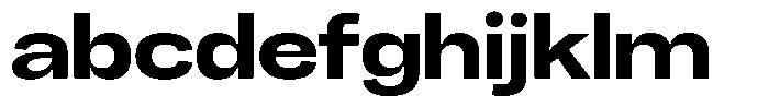 Chairo Neue Bold Expanded FONT